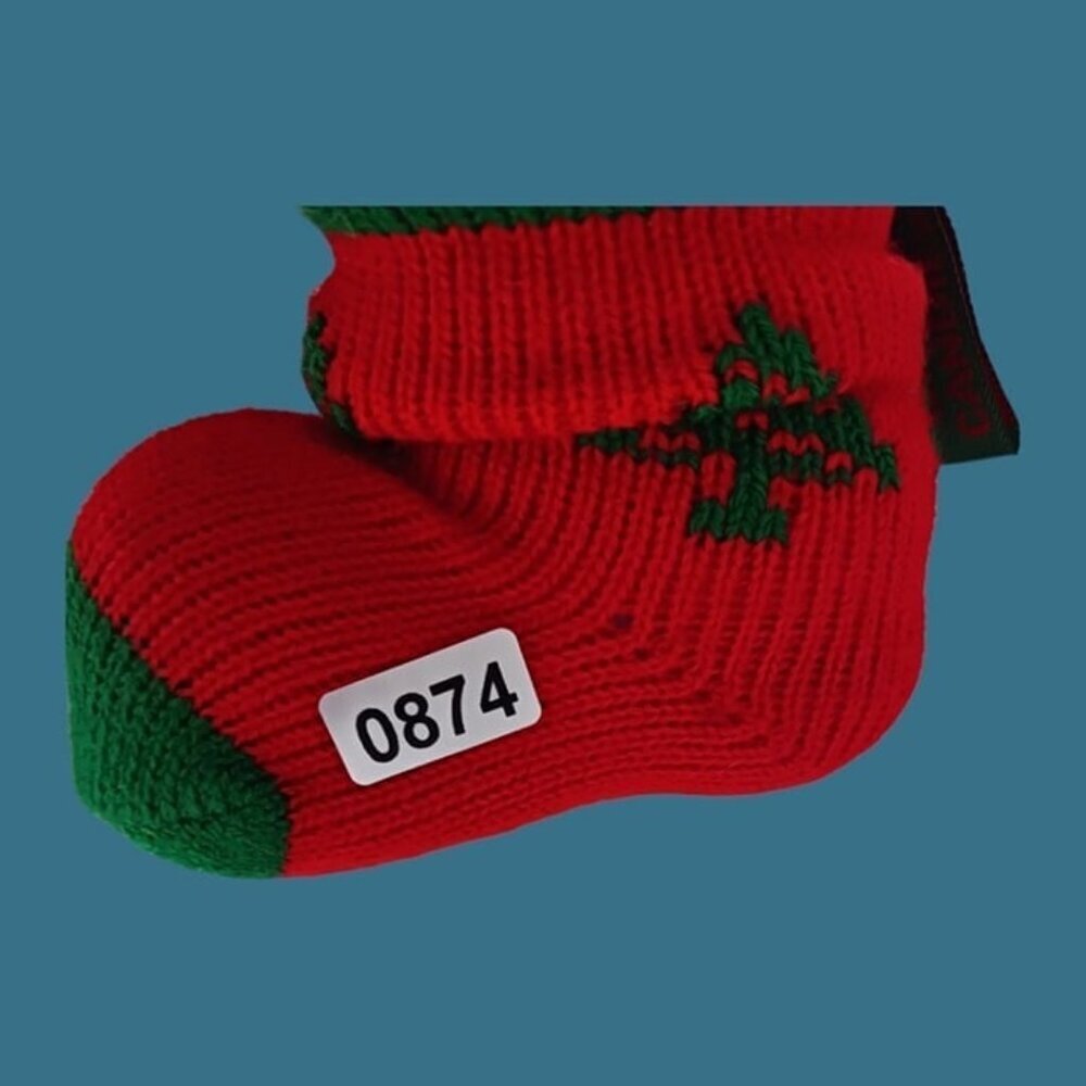 Sees candy vtg christmas stocking holiday sock - Picture 8 of 8
